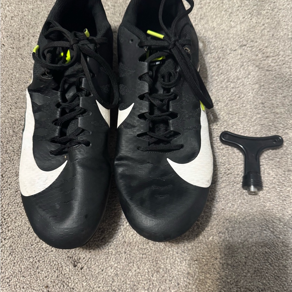 Nike Black and White Men's Soccer Shoes